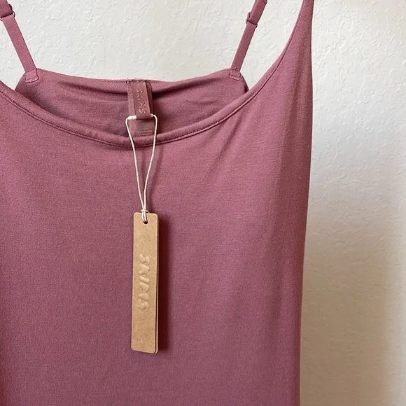 Skims Smooth Lounge Skimpy Strap Mini Dress - Picture 3 of 9